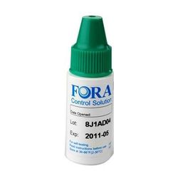 Fora Blood Glucose Control Solution 2 X 2.5 mL Low / High Level (811904_EA)