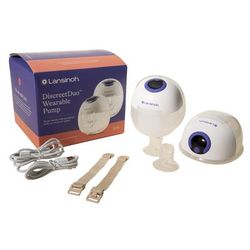 Lansinoh DiscreetDuo Hands Free Double Electric Breast Pump Lansinoh DiscreetDuo (1244518_EA)