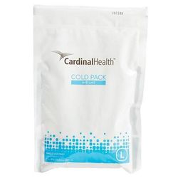 Cardinal Health Instant Cold Pack General Purpose Large 6 X 9 Inch Plastic / Ammonium Nitrate / Water Disposable (316550_CS)