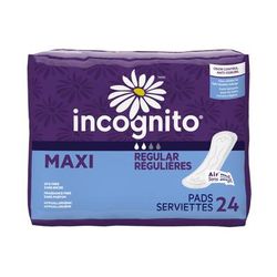 Incognito Feminine Pad Maxi Regular Absorbency (1263220_CS)