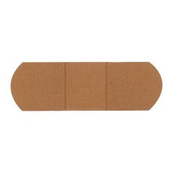 American White Cross Adhesive Strip 1 X 3 Inch Fabric Rectangle Tan Sterile (192424_CS)
