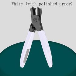 Anti Splash Nail Clippers, Special Single Heavy Duty Nail Trimmer For Thick Hard Large Household Nails white 01