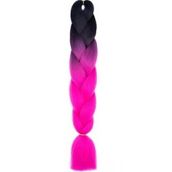 Jumbo Braids Extensions Synthetic Braiding Hair Kanekalon Afro Ombre Color Hair For Kids Children Crochet Twist Braid zitong b7 24inches