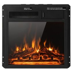 18 22.5 Inch Electric Fireplace Insert With 7 Level Adjustable Flame Brightness, Freestanding Heater For Living Room 18 22.5 Inch Electric Fireplace Insert With 7 Level Adjustable Flame Brightness, Freestanding Heater For Living Room