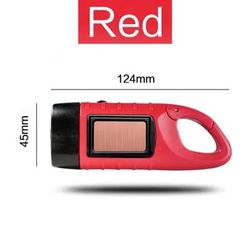 USB Rechargeable LED Keychain Flashlight, Waterproof, Strong Light, Pocket Sized Mini Torch For Outdoor Hiking & Camping red 2