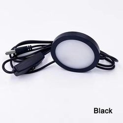 LED Light Kit For DIY Models And Bambu Lab Setup With Adjustable White Cold Or Warm Light black white Light
