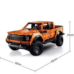 TechRacer F 150 MOC Building Block Truck Toy a1379 Pcs Bagged