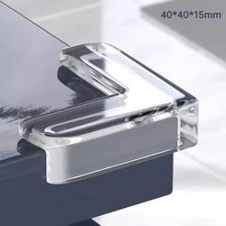 Silicone Corner Protectors For Furniture Baby Safety Cushions 4 To 20 Pack Clear Or Black l Shap Transparent 4pc