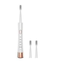 Electric Toothbrush For Men & Women, 5 Speed Sonic Toothbrush With Type C Charging & Hollow Cup Motor For Deep Cleaning white