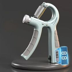 Adjustable Hand Grip Strengthener (5 60kg) Wrist & Forearm Trainer For Muscle Building & Strength Training sky Blue