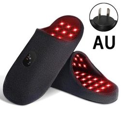 Red Light Therapy Slippers For Foot Pain Relief And Inflammation au black