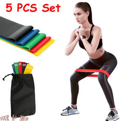 Set Of Resistance Bands Workout Loop For Fitness, CrossFit, Yoga & Pilates Set Of Resistance Bands Workout Loop For Fitness, CrossFit, Yoga & Pilates