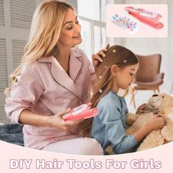 Bling Hair Gem Stamper Toy For Girls With Sparkling Hair Jewels 1pcs