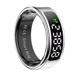 COLMI R12 Smart Ring Touchscreen Health Tracker With Wireless Charging 11 silver
