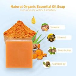 Turmeric Soap Bar For Whitening Brightening Skin Natural Acne Blemish Corrector, Dark Spot Remover With Turmeric Cream Turmeric Soap Bar For Whitening Brightening Skin Natural Acne Blemish Corrector, Dark Spot Remover With Turmeric Cream
