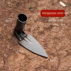 Forged Steel Garden Hoe For Digging And Weeding In Soil And Flower Beds style 1
