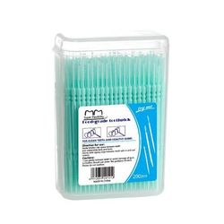 Toothpick Brush Boxed Disposable Plastic Interdental Picks Dental Floss Household Teeth Cleaning Tooth Brushes green