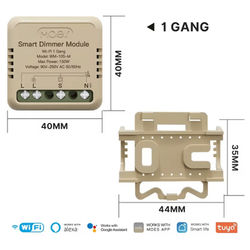 MOES Tuya Smart WiFi Zigbee Switch Dimmer Module For DIY Light Control wifi 1 Gang Dimmer