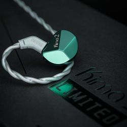DUNU KIMA2 Sound Mastery IEMs, Upgraded Dynamic Driver, DLC Dome & Secure Q Lock Connector green