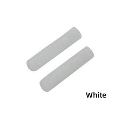 Bicycle Brake Handle Covers, Silicone Bike Brake Lever Protective Grips For Added Comfort And Durability white 1 Pair