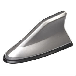 Universal Car Antennas Shark Fin Auto Radio Signal Aerials For Any Car Model grey