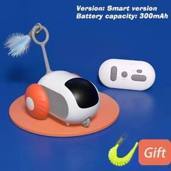PurrCruise Automatic Smart Cat Toy Car orange Car