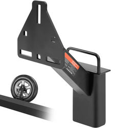 Premium Trailer Spare Tire Carrier Mount, Lug Wheels, No Drill Bolt On Bracket Premium Trailer Spare Tire Carrier Mount, Lug Wheels, No Drill Bolt On Bracket