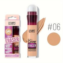 Sponge Head Concealer For Dark Circles & Blemishes Long Lasting Moisturizing Liquid Foundation 06