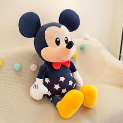 Disney Star Mickey Plush Toy & Minnie Doll Large Couple Mickey Mouse Playing With Childrens Pillow Doll, Soft Stuffed mickey 45cm