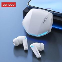 Lenovo GM2 Pro Wireless Earbuds Bluetooth Gaming Headset With Low Latency, HD Call, Dual Mode Mic For Immersive Sound gm2 Pro White
