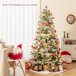 Warm White LED Pre Lit Christmas Tree, 6 7.5 9 FT Artificial Tree With 765 1871 Tips Warm White LED Pre Lit Christmas Tree, 6 7.5 9 FT Artificial Tree With 765 1871 Tips