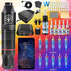 Wireless Tattoo Pen Kit For Permanent Makeup And Professional Tattooing color: Bt03