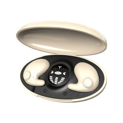 SilentFit Pro Wireless Earbuds Invisible Bluetooth 5.3 Headset With Waterproof Comfort & Crystal Mic khaki