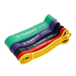 5 Pack Resistance Bands Set With Door Anchor And Handles For Home And Gym Workouts 5 Pack Resistance Bands Set With Door Anchor And Handles For Home And Gym Workouts
