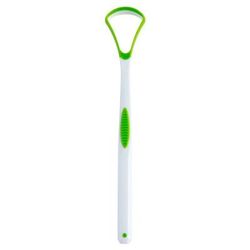 Tongue Scraper For Fresh Breath And Oral Hygiene green