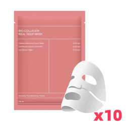 VitalGlow BioCollagen Overnight Hydrating Mask 10 Pcs