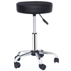 Adjustable Hydraulic Salon Stool PU Leather Round Rolling Chair With 360 Swivel Casters For Tattoo, Barber & Beauty Adjustable Hydraulic Salon Stool PU Leather Round Rolling Chair With 360 Swivel Casters For Tattoo, Barber & Beauty