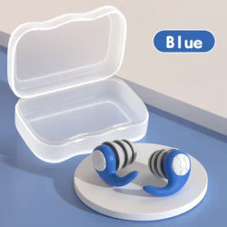 High Quality Noise Earplugs For Sleeping Comfortable Ear Protection With Advanced Noise Reduction Technology blue