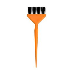 Professional Hair Coloring Brush & Comb Set Salon Grade Dye Tools & Styling Applicator orange