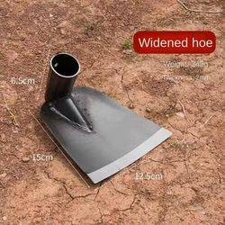 Forged Steel Garden Hoe For Digging And Weeding In Soil And Flower Beds style 3