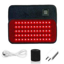 Red And Infrared Light Therapy Belt With 60 LEDs For Waist Slimming And Muscle Recovery pad Usb Us Plug
