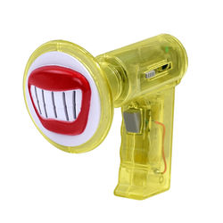 Kids Voice Changer Toy Handheld Speaker With 6 Fun Sound Effects For Role Play And Parody Games yellow Transparent