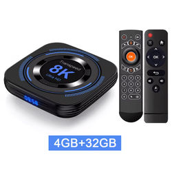 Transpeed Android TV Box With 8K Support And Dual WiFi Streaming 4gb32gb3