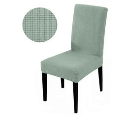 FlexFit Universal Elastic Chair Cover For Dining And Living pine Green