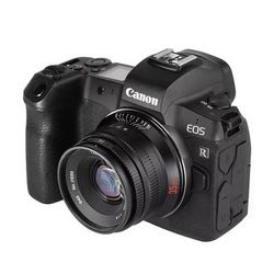 35mm F1.4 Prime Camera Lens For Sony Fujifilm Nikon Canon Mirrorless black canon Rf Mount