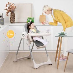 Convertible Baby High Chair With Adjustable Height, Footrest & 3 in 1 Design Convertible Baby High Chair With Adjustable Height, Footrest & 3 in 1 Design