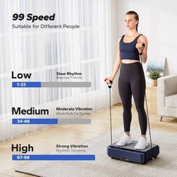 MERACH Vibration Plate Exercise Machine For Fat Burning & Weight Loss, Relieve Pain Help Sleep & Vibration Plate MERACH Vibration Plate Exercise Machine For Fat Burning & Weight Loss, Relieve Pain Help Sleep & Vibration Plate