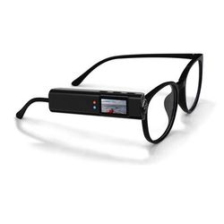 2.7K HD Smart Camera Glasses With WiFi App Control And Audio Recording black