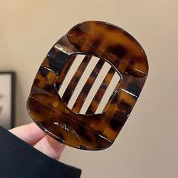 Women Spring Hair Clip Korean Acetic Acid Spoon Clip For Women Stylish Hair Accessories 03