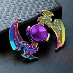Rainbow Metal Fidget Spinner, High Speed Hand Spinner For Stress & Anxiety Relief 2